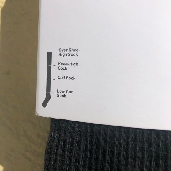 New American Apparel Black Thigh High Socks vintage original tall Y2K 2000s rare - Picture 9 of 9